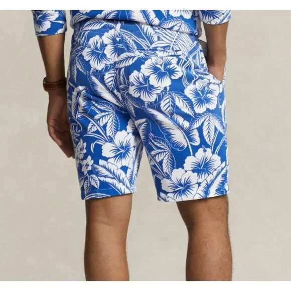 Ralph Lauren Mens Hawaiian Spa Shorts Casual Chino  Size S Summer Beach Vacation - Picture 3 of 3